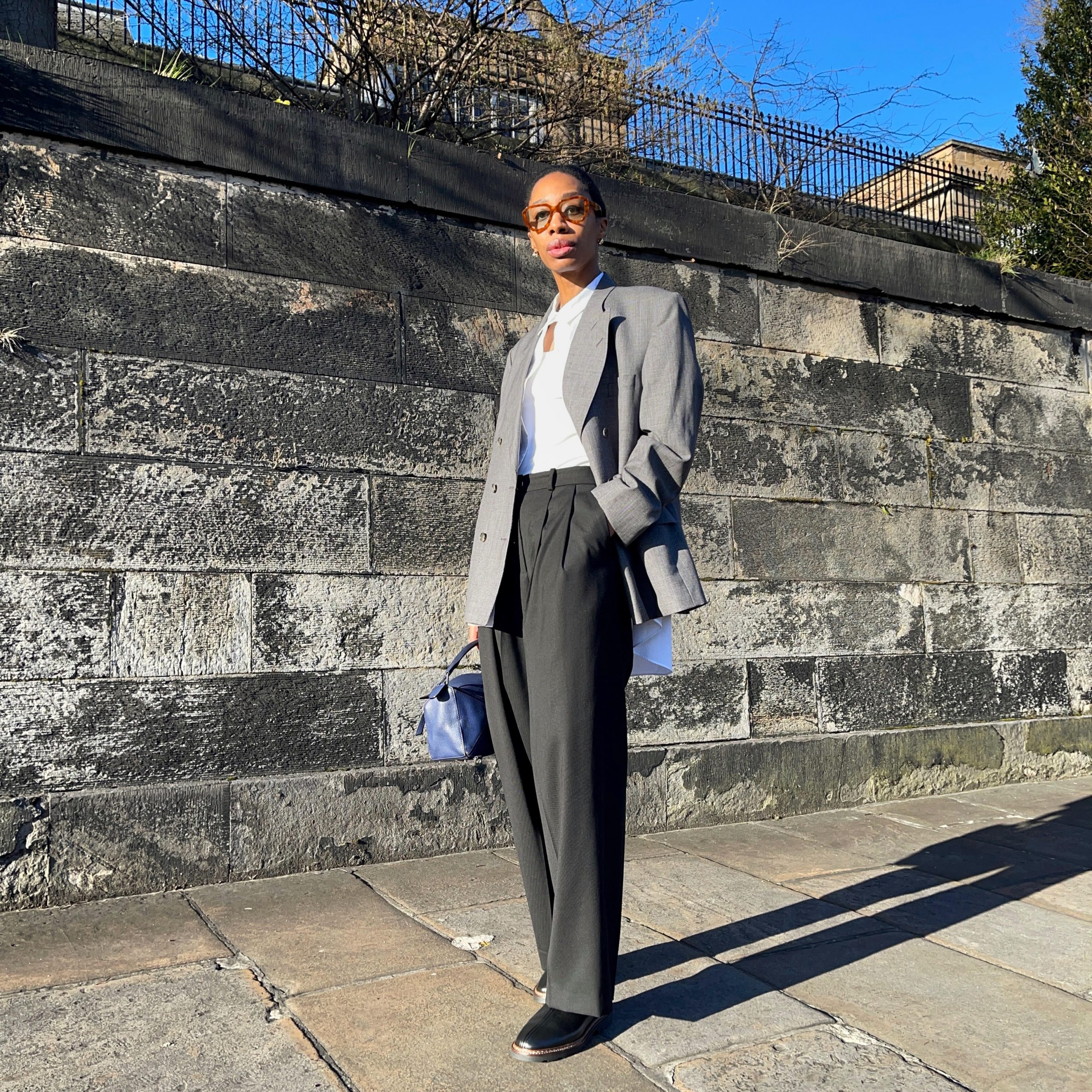 YES YOU CAN WEAR BLACK TROUSERS ALL YEAR